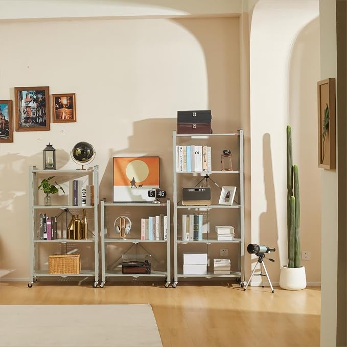 DEANIC 5 Tier Foldable Storage Shelves - Image 2