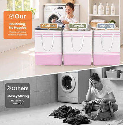 TranquilRelax 3-Pack Laundry Basket - Image 6