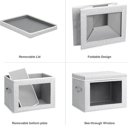 Homsorout Stackable Storage Bins - Image 7
