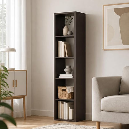 4-Cube Tall Cubicle Bookshelf, Cube Bookcase by Furevol