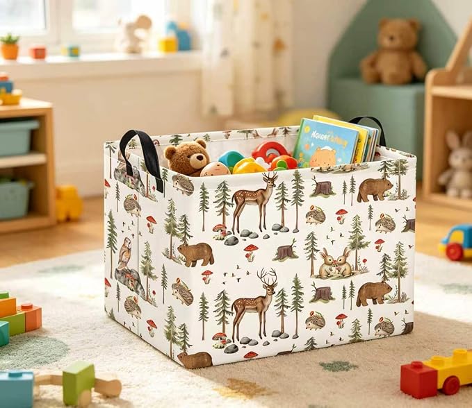 Rectangular Baby Kids Storage Basket - Image 6