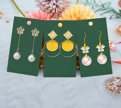 Twavang Earring Card Holder Set, 100 Pairs Clear Earring Backs - Image 4