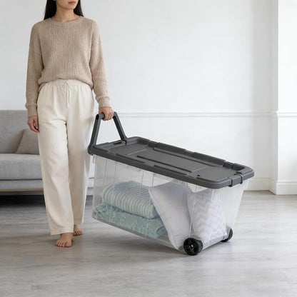 160 Quart Wheeled Storage Bin - Image 4