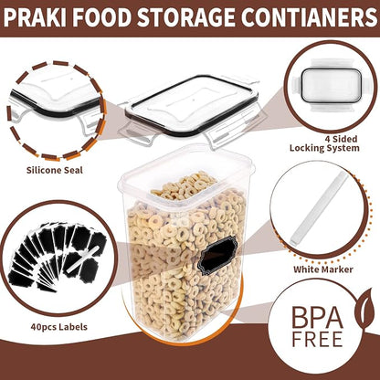 PRAKI Airtight Food Storage Containers Set - Image 3