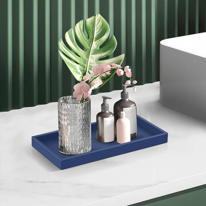 Bathroom Counter Tray, EG-SIPRO High-Grade Thickened Silicone Vanity Tray - Image 6