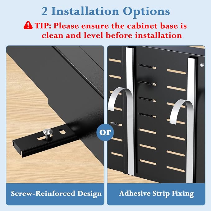 Aisslro Under Sink Organizer, 2 Tier Under the Sink Storage, Expandable - Image 9