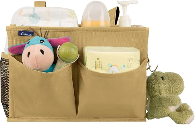 Surblue Bedside Caddy Hanging Organizer Bedside Storage Bag - Image 4