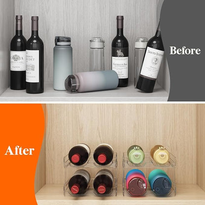 Lifewit Plastic Stackable Wine Rack - Image 9