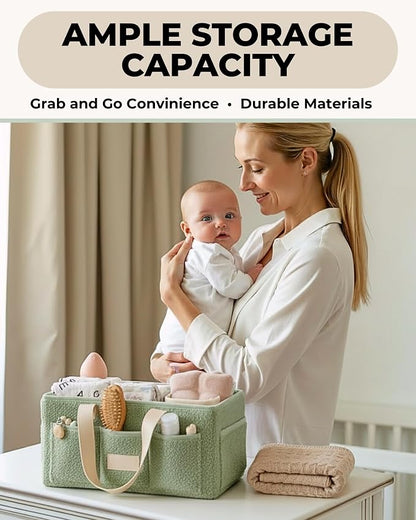 Baby Diaper Caddy Organizer - Image 4