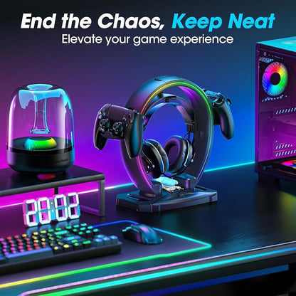 KDD RGB Headphone & Controller Stand - Image 7