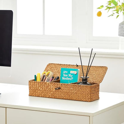 Nonam Seagrass Storage Small Basket - Image 6