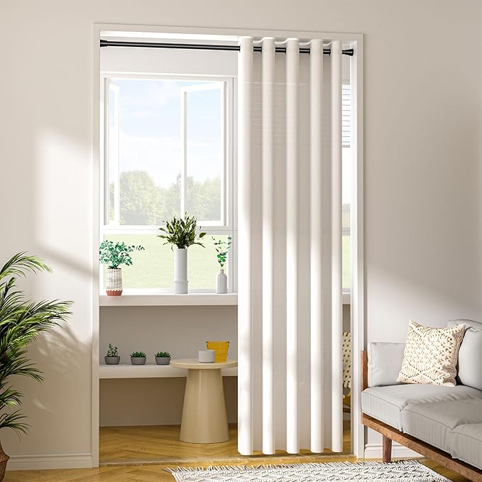 4 Pack Black Tension Curtain Rod 30 to 64 Inch, Adjustable Curtain Rod - Image 6
