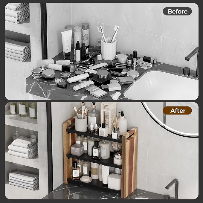 Bathroom Counter Organizer, Bathroom Counter Shelf, Bathrooms Organizers - Image 3