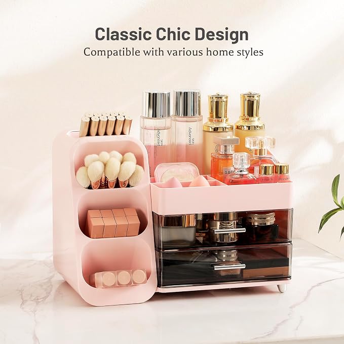 Aveniee Makeup Organizer with Drawers, Vanity Organizer - Image 3
