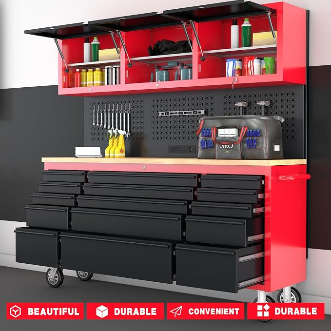 LARBANKE 72" Rolling Tool Chest - Image 8