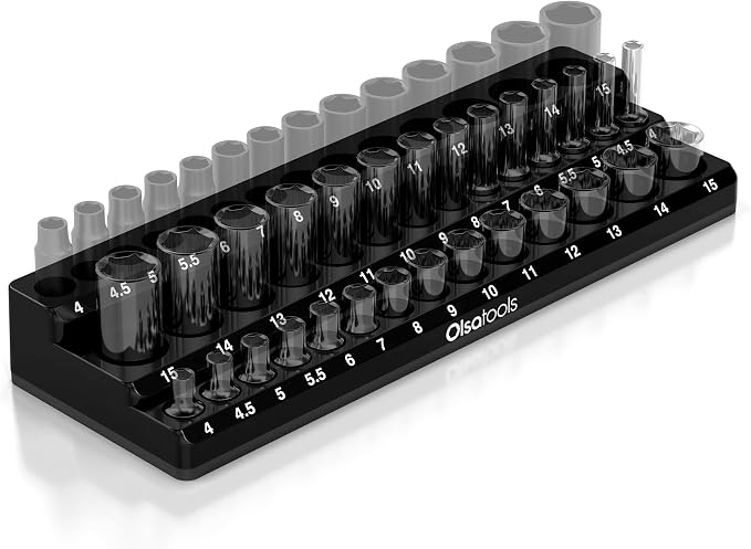Magnetic Socket Holder in 3 Rows by Olsa Tools by OlsaTools