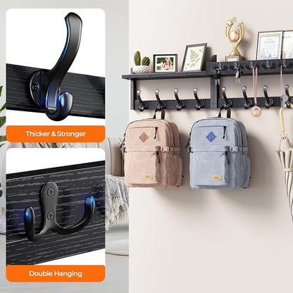 Evermagin 35" Coat Rack Wall Mount - Image 6