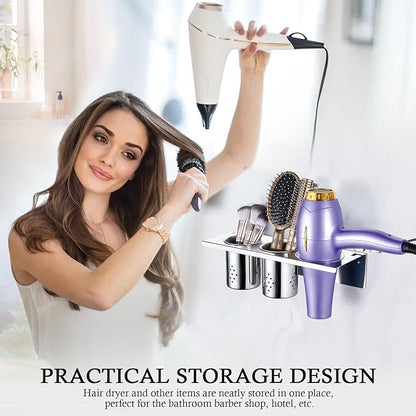 Hair Tool Organizer, Blow Dryer Holder Wall Mounted, Hot Tools Holder Storage - Image 7