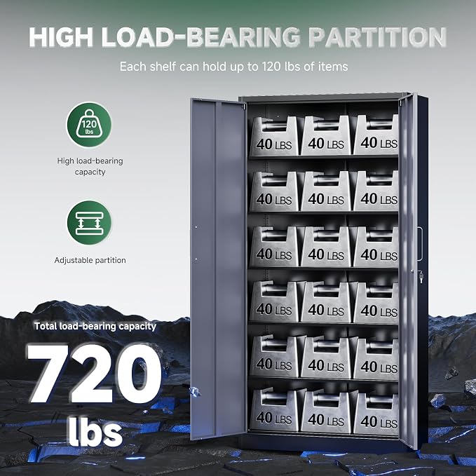 Letaya Metal Storage Cabinets - Image 7