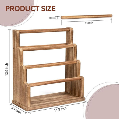 Emfogo Bracelet Holder, 4 Tier Bracelet Organizer Storage - Image 7