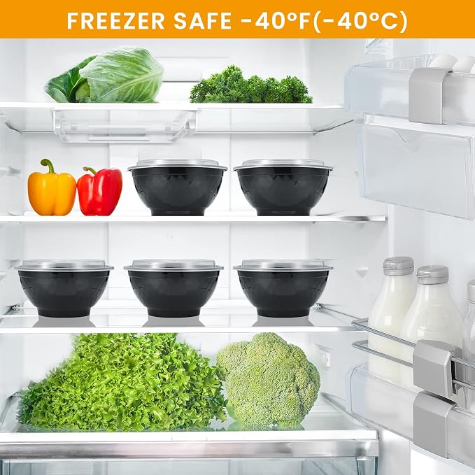 36oz Extra-Thick Meal Prep Bowls - Image 7