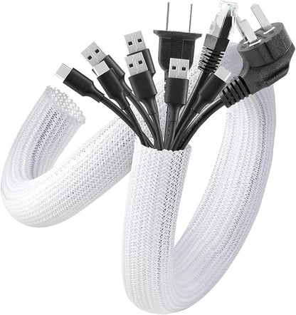 AGPTEK Cable Sleeve Cover, 20ft by AGPTEK
