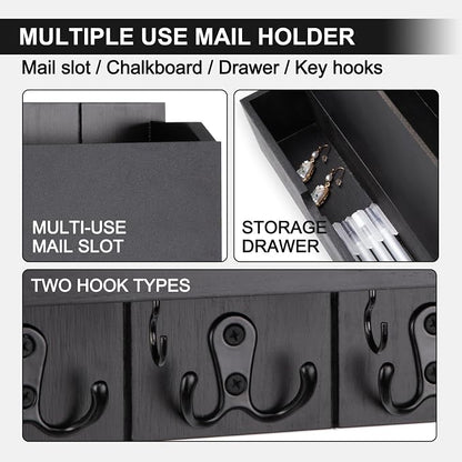 Mail and Key Holder Wall Mount - Image 3