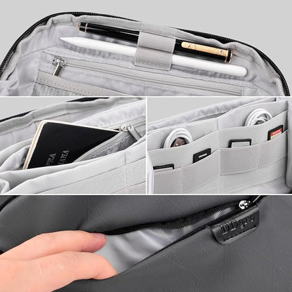 Electronics Cord Organizer Travel Case, Charger Pouch, Tech Accessories - Image 5