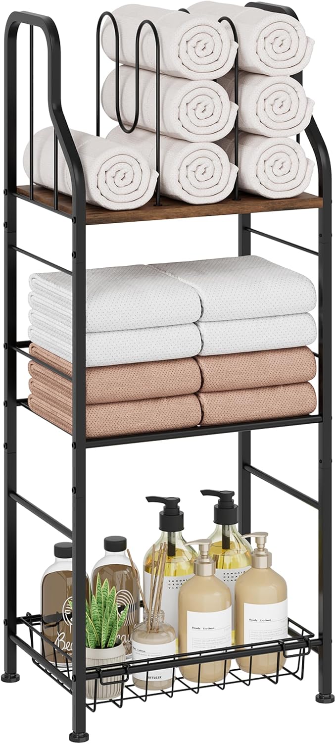 SWTYMIKI Free Standing Towel Rack - Image 9