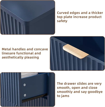 LEYAOYAO Fluted 5 Drawers Dresser - Image 8