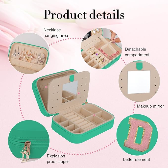 TopPerfekt Travel Jewelry Case, Jewelry Box - Image 3
