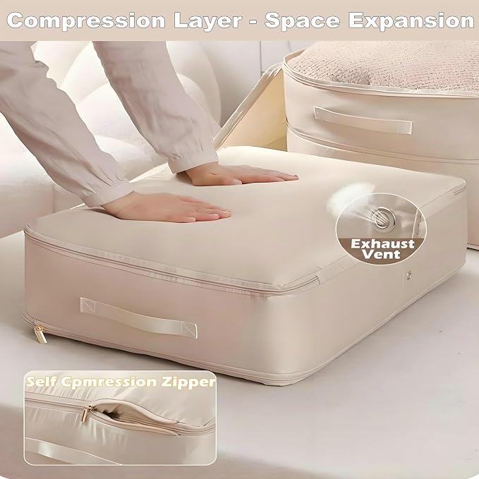 Ultra Space Saving Self Compression Organizer, 2025 New Large Capacity Storage - Image 4