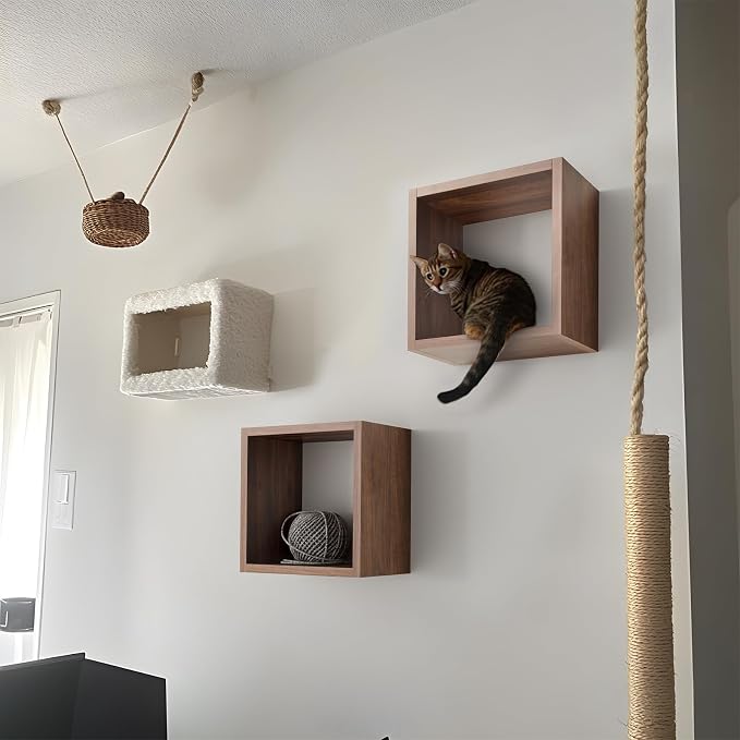 Cube Floating Shelves Set2, Display Shelves Wall Mount 7.75" D x 12.5" W x - Image 8