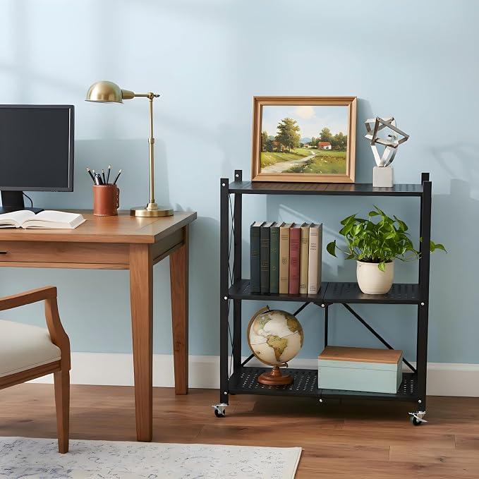 3 Tier Foldable Storage Shelves - Image 2