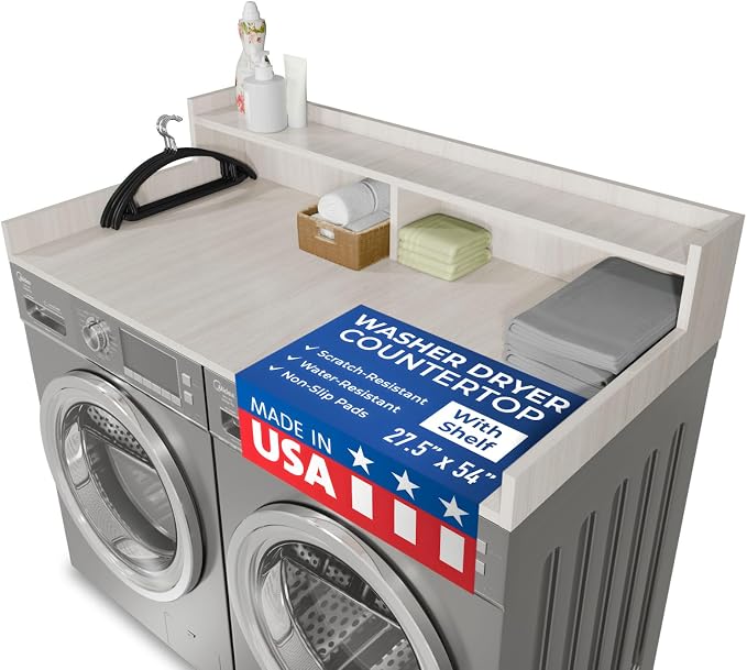 OfficeSimpli Washer Dryer Countertop by OfficeSimpliUS