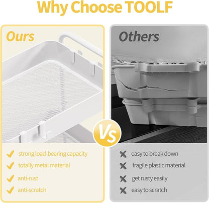 TOOLF 4-Tier Rolling Cart - Image 6