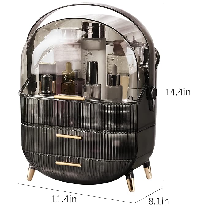 CANITORON Makeup Organizer, Large Capacity Skincare Organizer - Image 5