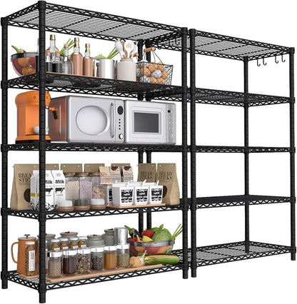 PrimeZone Wire Metal Storage Shelves by PrimeZone