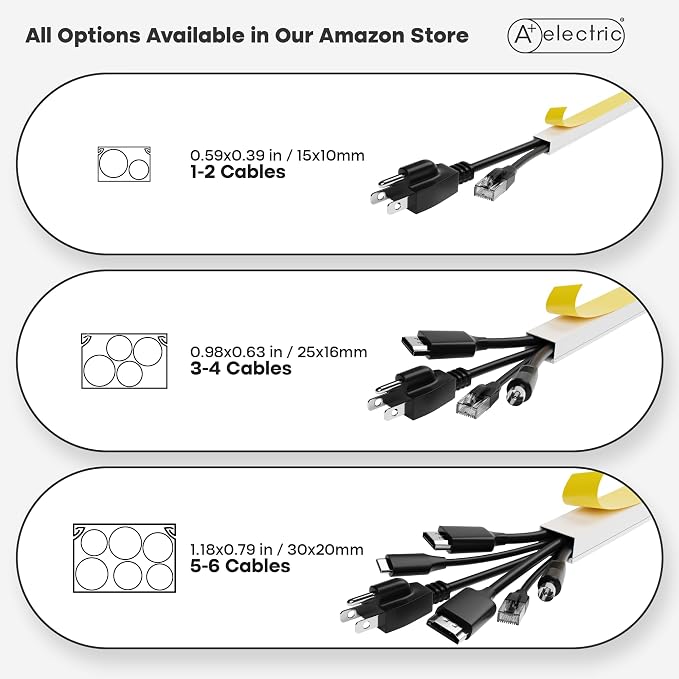 315" Cable Hider, Wire Cover, Cables Raceway - Image 9