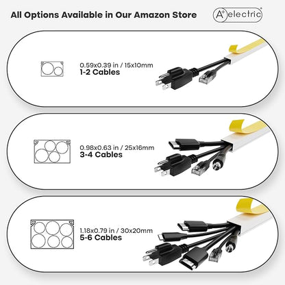 315" Cable Hider, Wire Cover, Cables Raceway - Image 9