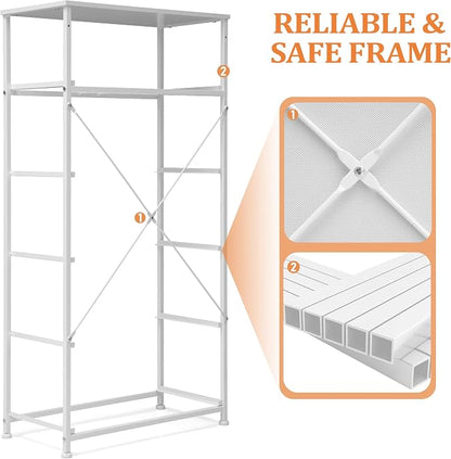Tall Dresser for Bedroom, Fabric Storage Tower - Image 8