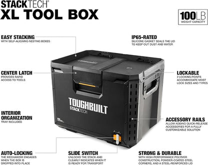 ToughBuilt StackTech XL Tool box Organizer - Image 2