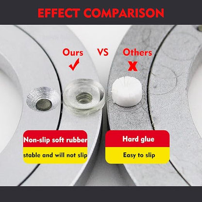 Aluminium Alloy Turntable Bearing, Heavy Duty Swivel Turntable Lazy Susan - Image 4