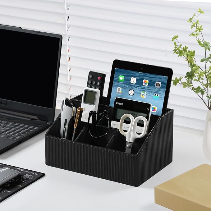 Remote Control Holder with 5 Compartments - Image 2