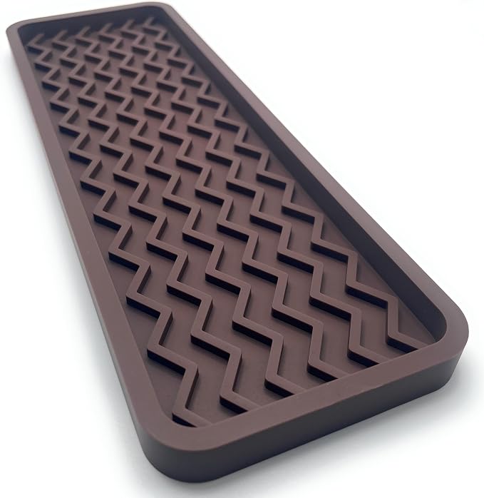 Happitasa Silicone Kitchen Sink Organizer Tray, Sponge Holder and Countertop by Happitasa