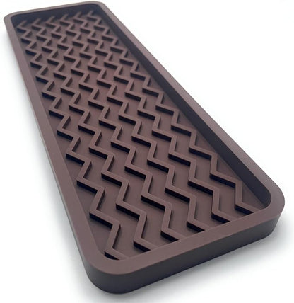 Happitasa Silicone Kitchen Sink Organizer Tray, Sponge Holder and Countertop by Happitasa