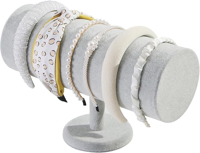 T-Bar Headband Holder Organizer by FocusOnJewelryDisplay