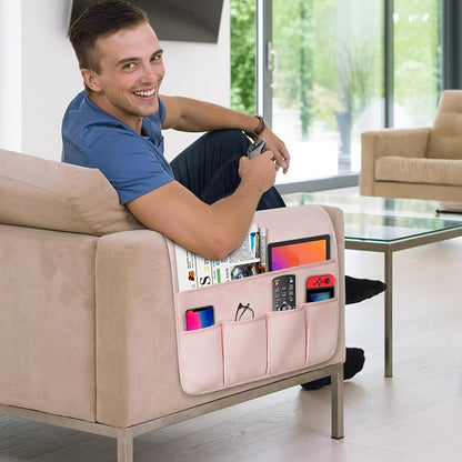 Remote Control Holder for Armchair，Couch Caddy Organizer TV Remote Holder for - Image 2