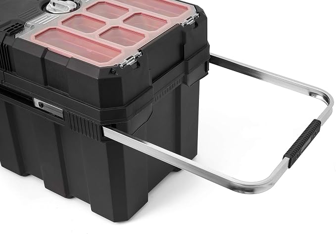 Keter Masterloader Resin Rolling Tool Box - Image 10