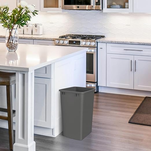 Rev-A-Shelf 2-Pack 35 Quart Polymer Replacement Trash Bin, Recycle Waste - Image 9